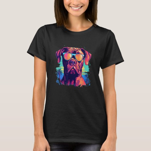 Boxer Dog Men Women Kids 2 T-shirt (Voorkant)