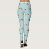 Boxer Dog Mijn Beste Vriend Custom Pet Leggings (Achterkant)