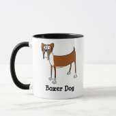 Boxer Dog Mok (Links)