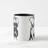 Boxer Dog Mok (Midden)