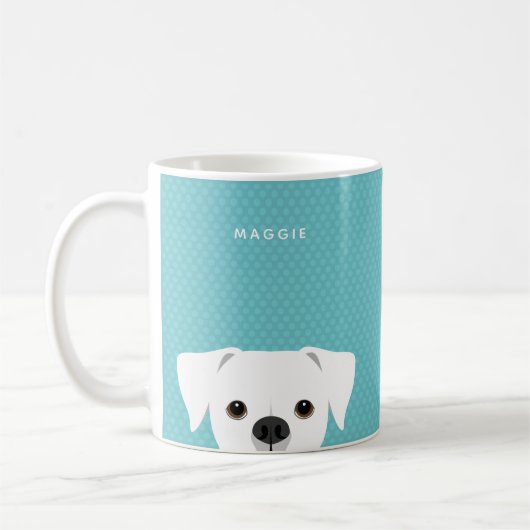 Boxer Dog-Mokken Koffiemok (Links)