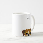 Boxer Dog-Mokken Koffiemok (Voorkant rechts)