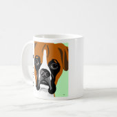 Boxer Dog-Mokken Koffiemok (Voorkant links)