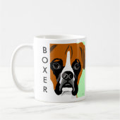 Boxer Dog-Mokken Koffiemok (Links)