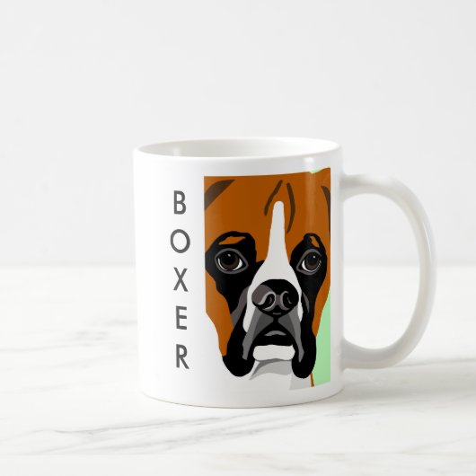 Boxer Dog-Mokken Koffiemok (Rechts)