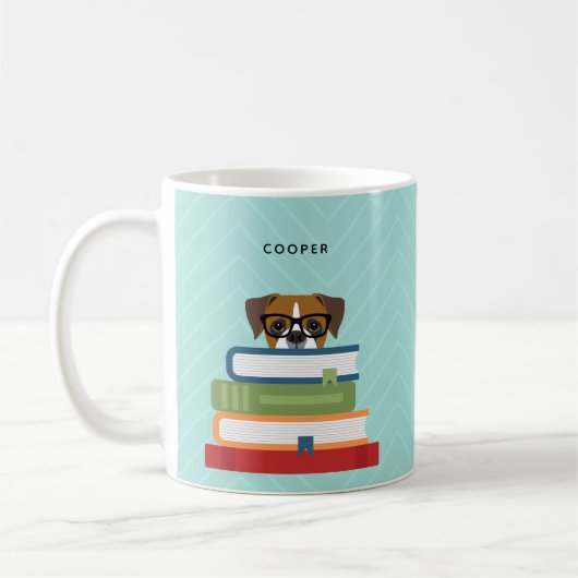 Boxer Dog-Mokken Koffiemok (Links)