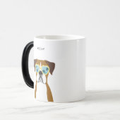 Boxer Dog-Mokken Magische Mok (Voorkant links)