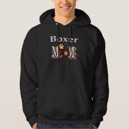 Boxer Dog MOM Hoodie