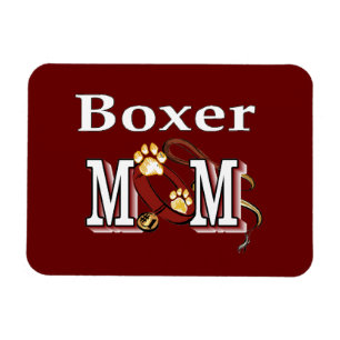 Boxer Dog MOM Magneet