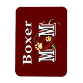 Boxer Dog MOM Magneet (Verticaal)