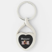 Boxer Dog MOM Sleutelhanger (Voorkant)