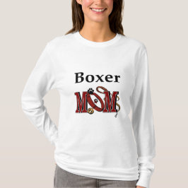 Boxer Dog MOM T-shirt
