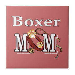 Boxer Dog MOM Tegeltje
