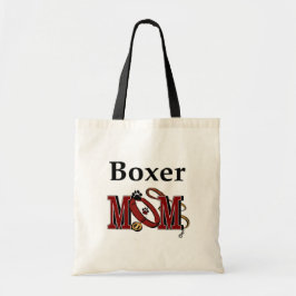 Boxer Dog MOM Tote Bag