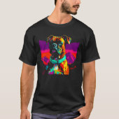 Boxer Dog Mountain T-shirt (Voorkant)