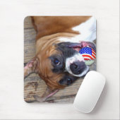 Boxer Dog mousepad Muismat (Met muis)