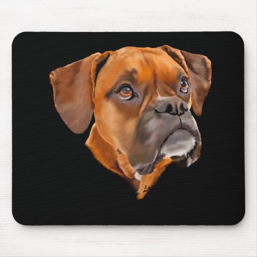Boxer Dog Muismat (Voorkant)
