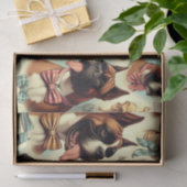  Boxer Dog Naadloos Tissuepapier (Geschenk)