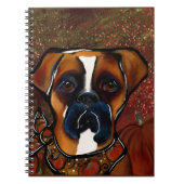 Boxer Dog Notitieboek (Voorkant)