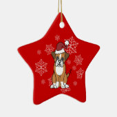 Boxer Dog Ornament (Rechts)