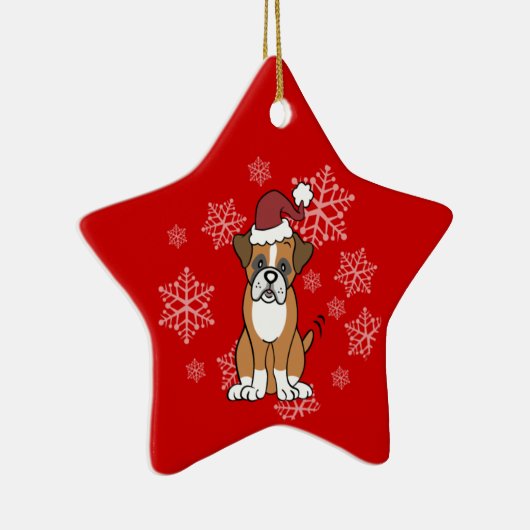 Boxer Dog Ornament (Rechts)