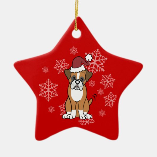 Boxer Dog Ornament (Voorkant)