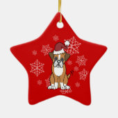 Boxer Dog Ornament (Achterkant)