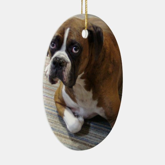 Boxer Dog Ornament (Rechts)