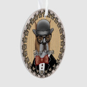 Boxer Dog Ornament (voorkant)