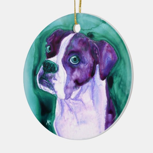 Boxer Dog Ornament - "Not Me" (Links)