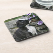 Boxer Dog Panting Drankjes Onderzetter (Linkerzijde)