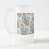 boxer dog pattern mug matglas bierpul (Links)