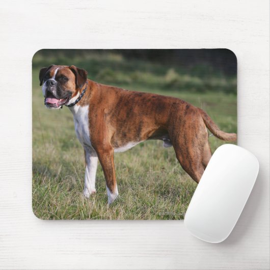 Boxer Dog Permanent Muismat (Met muis)