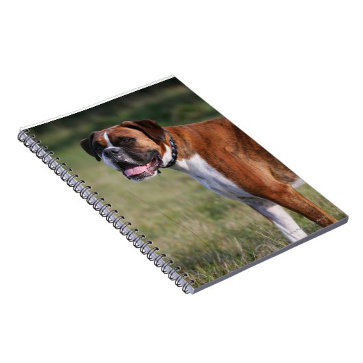 Boxer Dog Permanent Notitieboek (Rechterzijde)