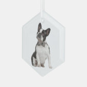 Boxer Dog Pet Animal Glass Ornament (Voorkant links)
