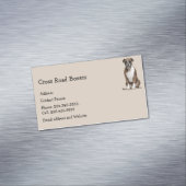 Boxer Dog Pet Animal Magnetisch Visitekaartje (Voorbeeld)