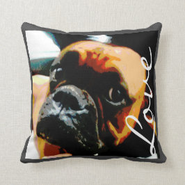 Boxer Dog Pillow Kussen