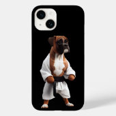 Boxer Dog Play Karate, Boxer Dog Karate Player Case-Mate iPhone Case (Achterkant)