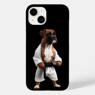 Boxer Dog Play Karate, Boxer Dog Karate Player Case-Mate iPhone 14 Hoesje