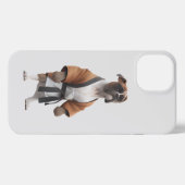 Boxer Dog Play Karate, Karate Champion Boxer Dog iPhone Hoesje (Achterkant horizontaal)