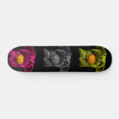 boxer dog pop art 8173 bb skateboard (Horizontaal)