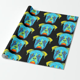 Boxer Dog Pop Art Wrapping Paper Cadeaupapier