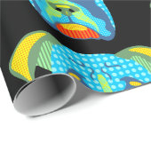 Boxer Dog Pop Art Wrapping Paper Cadeaupapier (Rol Hoek)