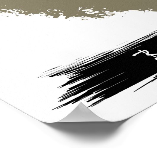 Boxer Dog Portrait | Pet Portret Wall afdrukken Poster (Hoek)