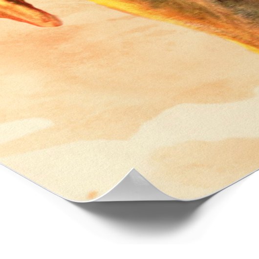 Boxer Dog poster (Hoek)