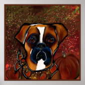 Boxer Dog Poster (Voorkant)