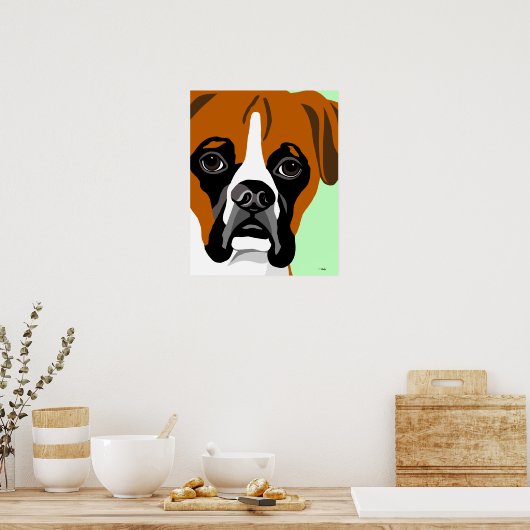 Boxer Dog Posters (Keuken)