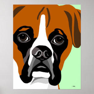 Boxer Dog Posters