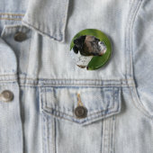 Boxer Dog-profiel Ronde Button 5,7 Cm (In situ)