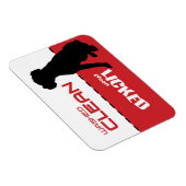 Boxer Dog, Puppy Dishwasmachine Magnet - Gematuree Magneet (Rechterzijde)